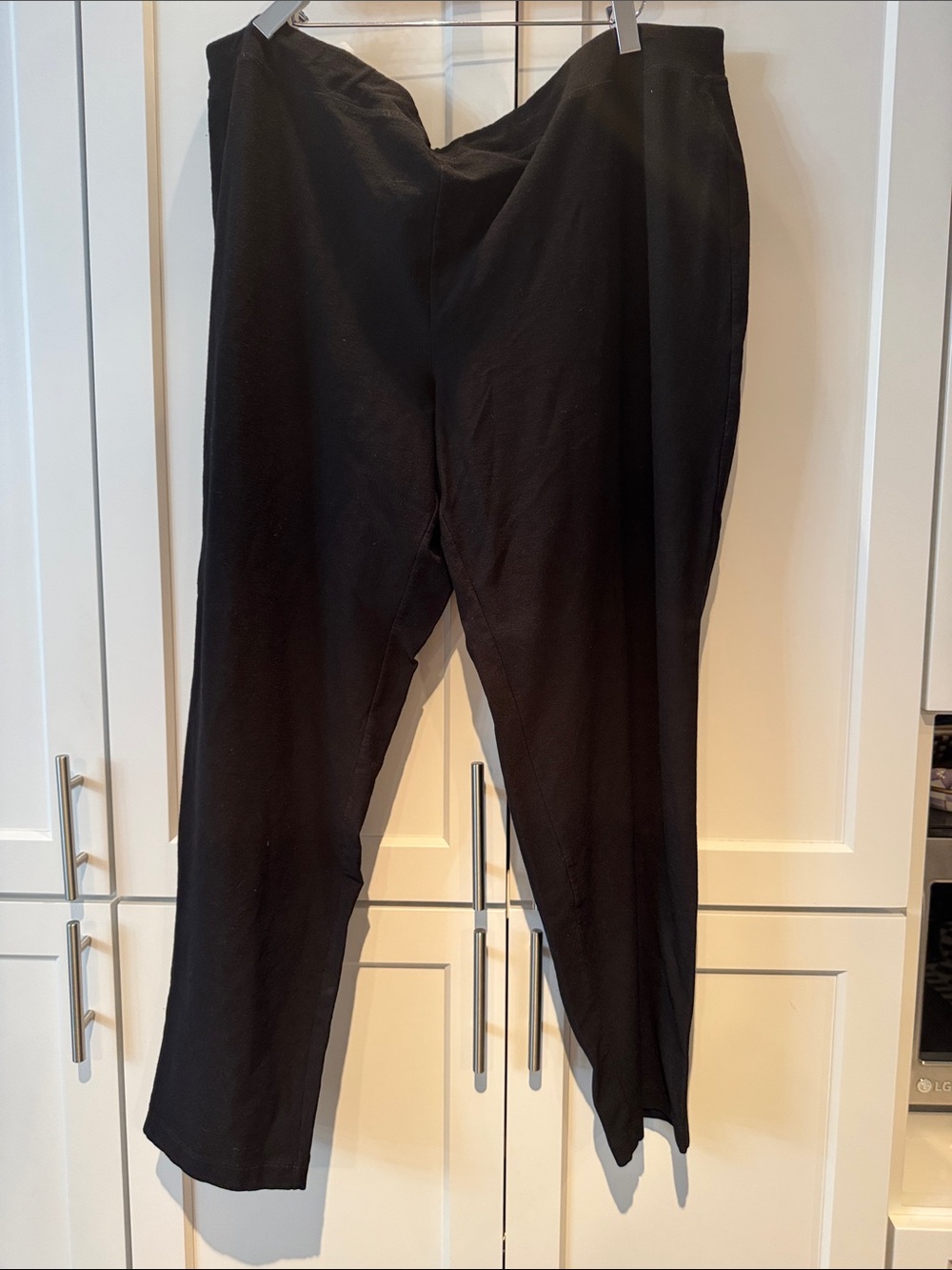 Eileen Fisher Stretch Crepe Slim Ankle Pants Black